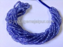 Tanzanite Faceted Roundelle